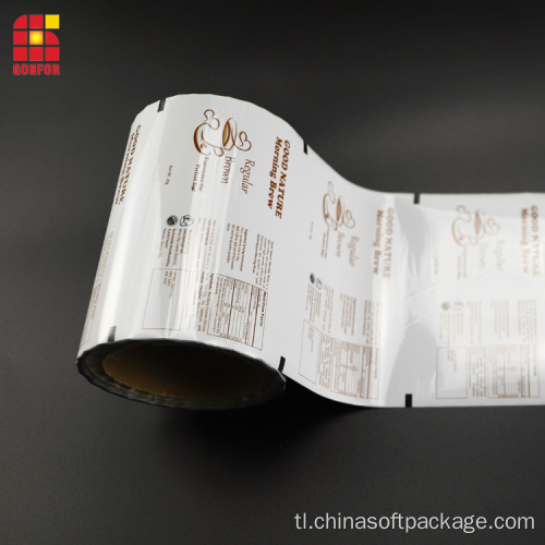 Laminating aluminyo foil roll films